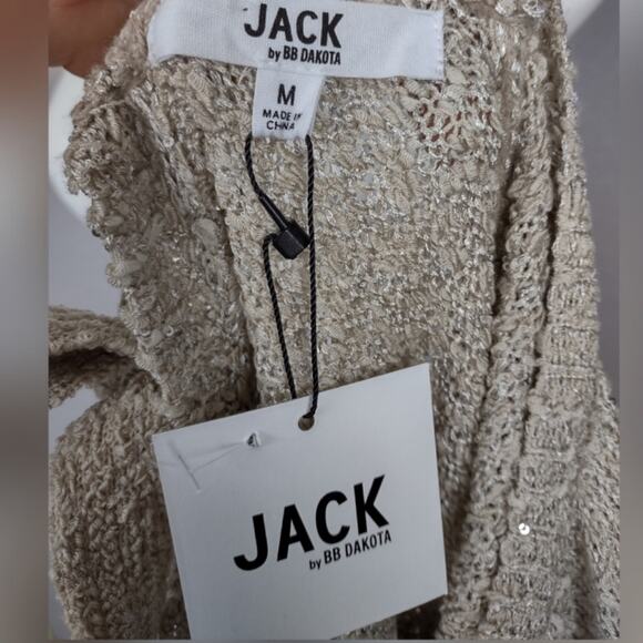 Jack By BB Dakota Sequin Arrangements Sweater Size Medium - Picture 6 of 13